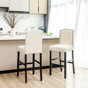 Aubergine Bar Stool Wayfair